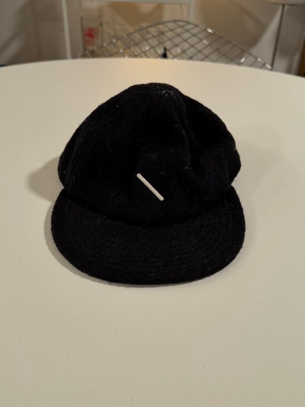 Saturdays New York City Black Wool 6-Panel Cap